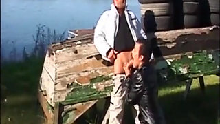 Wild Shower Fuck and Outdoor Gangbang Compilation
