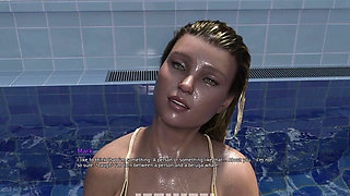 My Dorm 239: Kate's Pool Hugs & Kisses to Lisa's Party