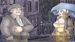 Lovecraft-themed hentai play with a sultry female voiceover