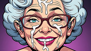 Vintage Cartoon Style Facials