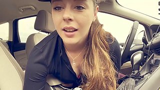 POV Parking Lot JOI... Flashing, Edging, Teasing, Swallowing!