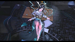 Digitally Enhanced Goddess- 3D Animation Hentai