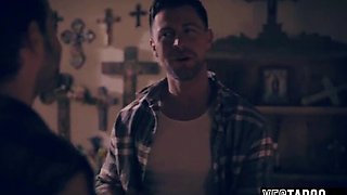 Lost platinum-blonde COUGAR traveller let 2 strangers dual pound her