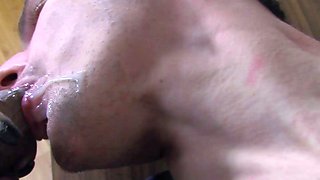 Big ass and black tits gets white cock to fuck