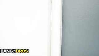 Bang Bros Network featuring Johnny Love and Asteria Jade's big tit cream pie xxx