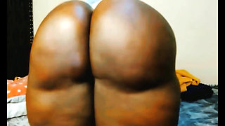 Ebony SSBBW Doggy Style Farts and Gapes