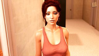 A.O.A Academy delivers an erotic visual novel adventure with big asses and natural tits