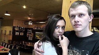 HUNT4K. Dude sells girlfriend's twat to guy and continues...