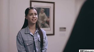 Naughty Old Man Knocks Up Hot Latina Babysitter - Alina Lopez & Dick Chibbles