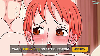 Nami Webcam Girl!one Piece Hentai, Porn Anime Sex