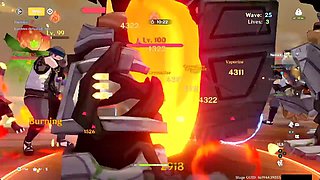 Anime Wave Warrior Navia Big Butt