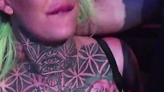 Amsterdam Bimbo Takes Big Cock Tour - Public