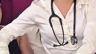 Dr. Kathylee Is Called to Treat a Boy, and the Cure Is to Make Him Cum by Having a Threesome with His Girlfriend