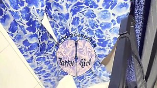 SNEAKY STORE ORGASM CHALLENGE: MULTIPLE SQUIRT WITH DILDO