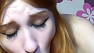 Teen deepthroat blowjob