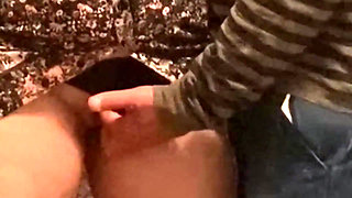 Pussy Flash - Stranger Fingering Slut in Subway