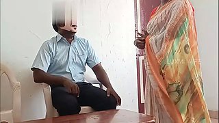 Bank Manager Fucking House Wife for Loan Repayment