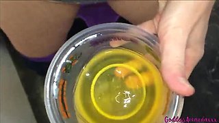 Goddess Amanda Pee Worship - MILF Pissing Fetish Toilet Instructions