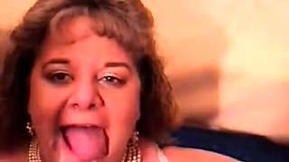 Ohio Amateur BBW in a Cum-Filled Gangbang Party