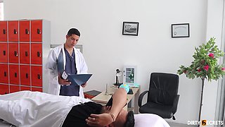 Ebony Butt in Shower Showdown with BBW Striptease