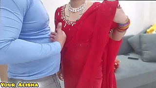 Wedding Day Sex - Indian Homemade Cheating with Photographer and Alisha's Tight Pussy (Part 2) Sammy Sins