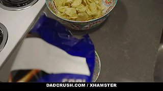 Dadcrush \u2013 stepdaughter sucks and screws step daddy for car keys