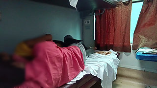 Bride celebrated her wedding night with brother-in-law in the train for the first time in a moving train with brother-in-law