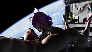 Catgirl Io Gets Her Tight Ass Fucked Hard on Nexus 3