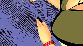 Neha Bhabhi Hot Indian Massage - Big Tits MILF Gets Fingered & Fucked by Masseur