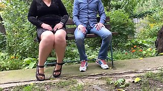 MILF Mom Pisses in Public & Gives Dirty Panties - Big Ass Ukrainian BBW