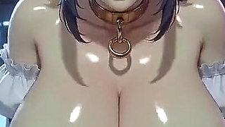 246 Cute Fantasy Woman Boobs Show, Ai Animation