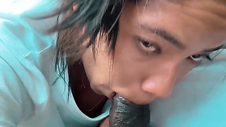 Blowjob While We're Going to Meet Some Friends