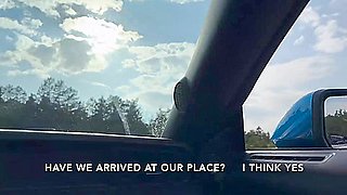 Beautiful Busty Blonde Teen Screwed And Facialized In A Car