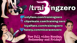 Training Zero Femdom Ball Crushing Tease & Denial Ballbusting CBT