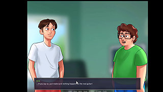 Summertime Saga - ive given her bad monster dildo