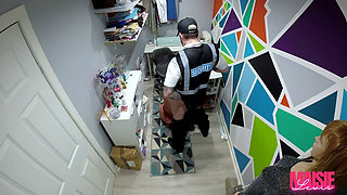 Maisie Lewis Gets Strip Searched by Security