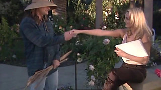 Huge boobs sexy blonde pussy fucking