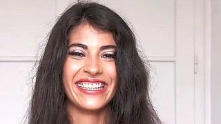 Cyan Dragan The Petite French Girl Does Casting In Budapest