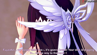 Columbina Blowjob - Genshin Impact