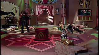 Club Exchange. Wife Swap Night with Double Penetration