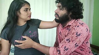 Vaishnavy Dominating Sharun Raj Hot Romance in Hotel Room, Mallu Couple Hot Romance, Girl Domination Romance, Romantic Couple