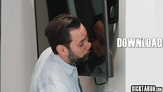 Naughty guy pounded tempting big titties teenage