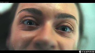 Redhead Nurse Hypnotizes Brunette With Big Tits - Lesbian Vampire Mind Control Sex