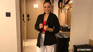 JohnTronX - Unreal Thai amateur babe sucks my dick and gets doggystyled