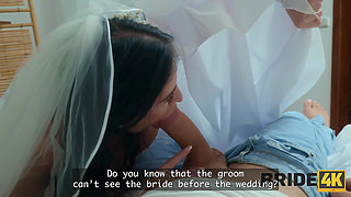 BRIDE4K. She enjoyed cheating on her husband...before the wedding