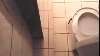 Fucking a Co-worker in the Bathroom