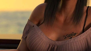 Dominos Beach 16 John First Date Fiona Boat Ocean Sunset Sfw