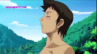 Horny Teen Couple Having Perv Sex In The Nature - Hentai Animation