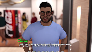 Law School #18 - Shy Brunette Is Already In Love With Me After 2 Days Of College