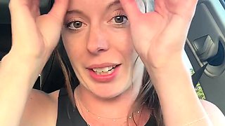 Having A Mind Blowing Orgasm In The CAR WASH